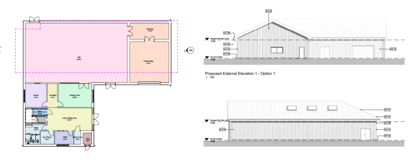 Scout Hut Proposed Plan